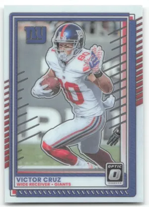 Victor Cruz 2025 Donruss Optic New York Giants