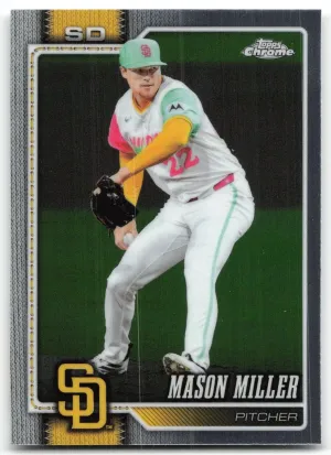 Mason Miller 2026 Topps Chrome San Diego Padres