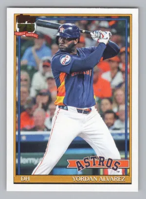 Yordan Alvarez 2026 Topps 1991 35th Anniversary Houston Astros