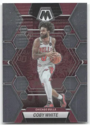 Coby White 2022-23 Panini Mosaic Bulls
