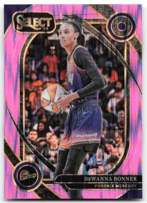 DeWanna Bonner 2025 Panini Select WNBA Pink Flash Prizms Phoenix Mercury