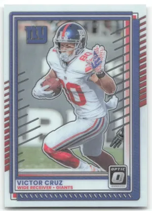 Victor Cruz 2025 Donruss Optic New York Giants