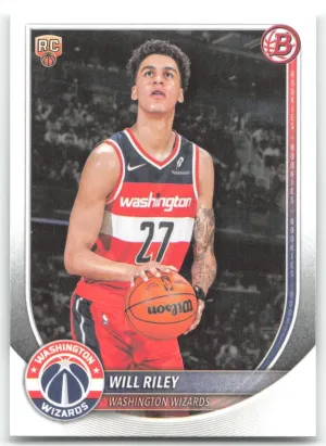 Will Riley RC 2025-26 Bowman Wizards