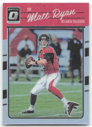 Matt Ryan 2016 Donruss Optic Holo Atlanta Falcons