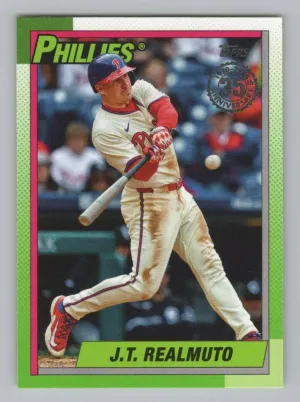 J.T. Realmuto 2025 Topps 1990 Topps Baseball 35th Anniversary