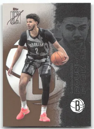 Cameron Johnson 2025-26 Topps Signature Class Bronze Brooklyn Nets