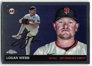 Logan Webb 2025 Topps Chrome Platinum San Francisco Giants