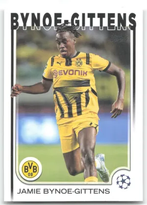 Jamie Bynoe-Gittens 2024-25 Topps UEFA Club Competitions Borussia Dortmund