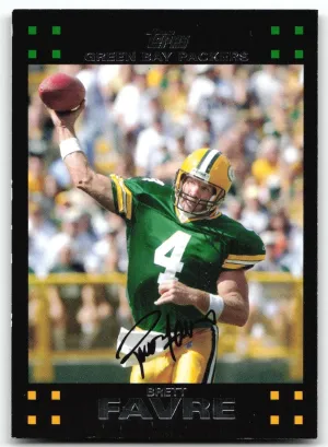 Brett Favre 2007 Topps Green Bay Packers Green Bay Packers