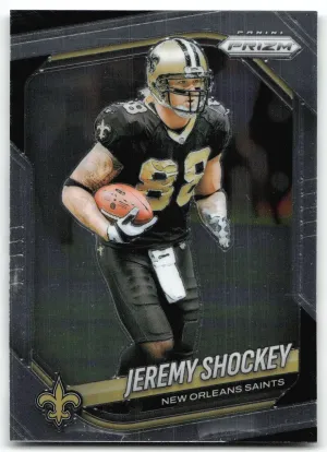 Jeremy Shockey 2025 Panini Prizm Saints