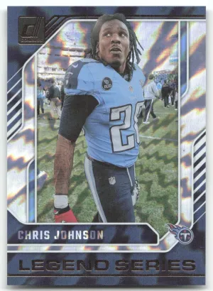 Chris Johnson 2024 Donruss Legend Series Tennessee Titans