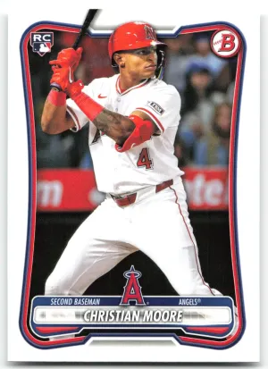 Christian Moore RC 2026 Bowman Los Angeles Angels