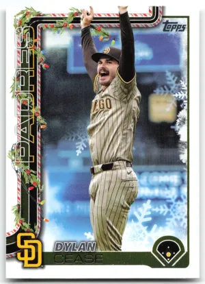 Dylan Cease 2025 Topps Holiday Padres