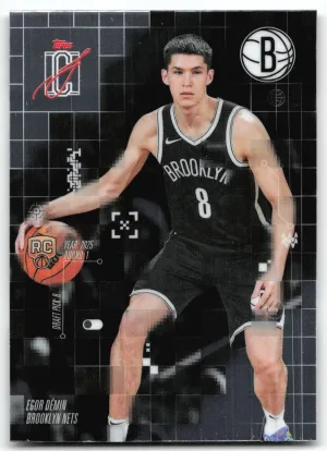 Egor Dëmin Rookie 2025-26 Topps Signature Class After Image Brooklyn Nets