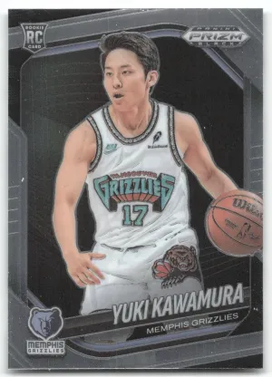 Yuki Kawamura RC 2024-25 Panini Prizm Black Grizzlies