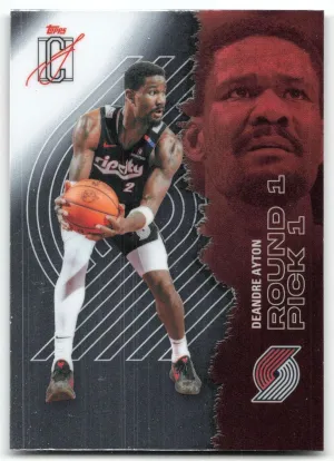 Deandre Ayton 2025-26 Topps Signature Class Chrome Portland Trail Blazers