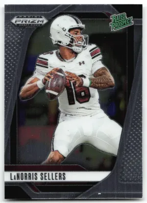 LaNorris Sellers 2025 Panini Prizm Draft Picks South Carolina Gamecocks