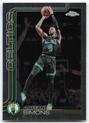 Anfernee Simons 2025-26 Topps Chrome Update Boston Celtics