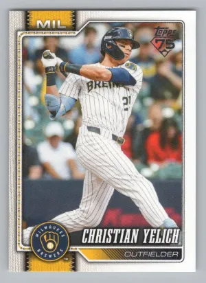 Christian Yelich 2026 Topps Milwaukee Brewers