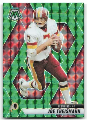 Joe Theismann 2025 Panini Mosaic Mosaic Green Washington Redskins