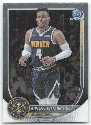 Russell Westbrook 2025-26 Bowman Chrome Denver Nuggets