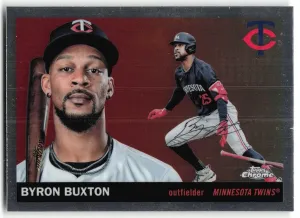 Byron Buxton 2025 Topps Chrome Platinum Minnesota Twins