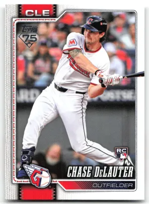 Chase DeLauter Rookie 2026 Topps Cleveland Guardians