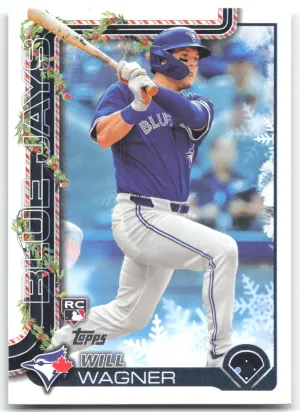Will Wagner Rookie 2025 Topps Holiday Toronto Blue Jays