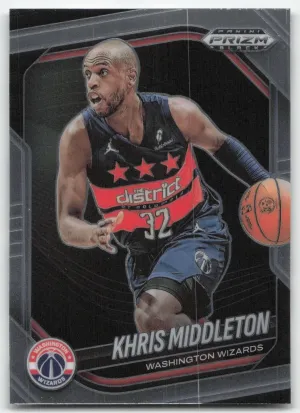 Khris Middleton 2024-25 Panini Prizm Black Washington Wizards
