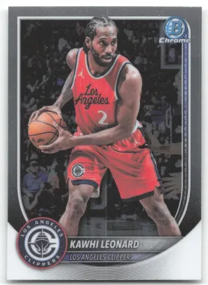 Kawhi Leonard 2025-26 Bowman Chrome Los Angeles Clippers
