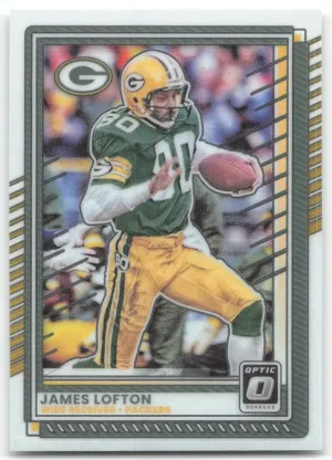 James Lofton 2025 Donruss Optic Green Bay Packers