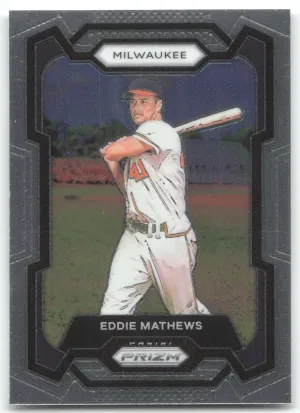 Eddie Mathews 2024 Panini Prizm Milwaukee Braves