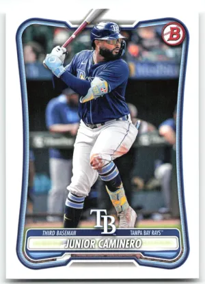 Junior Caminero 2026 Bowman Tampa Bay Rays
