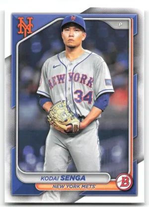 Kodai Senga 2024 Bowman New York Mets