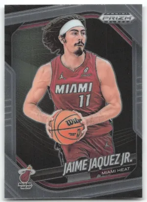 Jaime Jaquez Jr. 2024-25 Panini Prizm Black Miami Heat