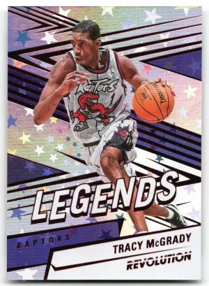 Tracy McGrady 2024-25 Panini Revolution Red Astro #/299 Raptors