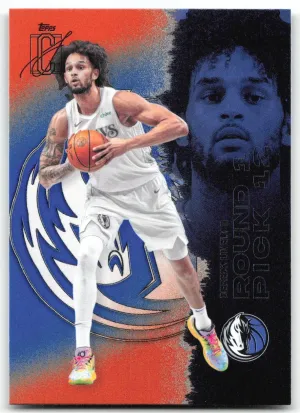 Dereck Lively II 2025-26 Topps Signature Class Blue & Orange Dallas Mavericks