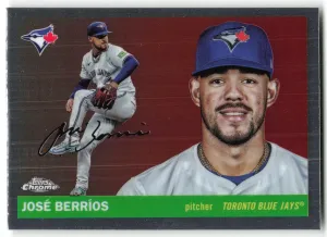 José Berríos 2025 Topps Chrome Platinum Toronto Blue Jays