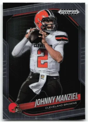 Johnny Manziel 2025 Panini Prizm Black Cleveland Browns