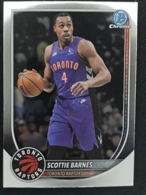Scottie Barnes 2025-26 Bowman Chrome Toronto Raptors