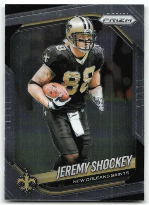 Jeremy Shockey 2025 Panini Prizm Saints