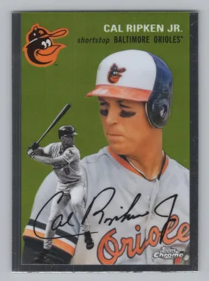 Cal Ripken Jr. 2023 Topps Chrome Platinum Anniversary Baltimore Orioles