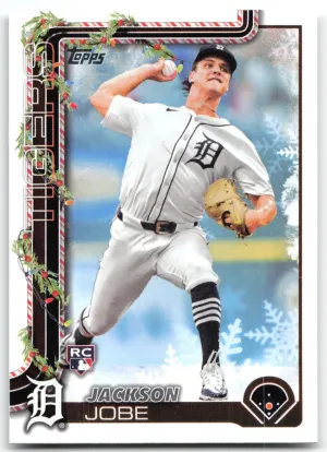 Jackson Jobe 2025 Topps Holiday Detroit Tigers