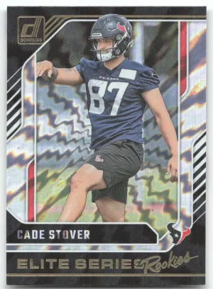Cade Stover 2024 Donruss Elite Series Rookies Houston Texans