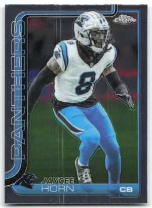 Jaycee Horn 2025 Topps Chrome Carolina Panthers