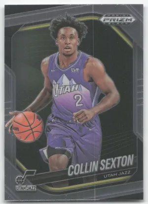 Collin Sexton 2024-25 Panini Prizm Black Utah Jazz