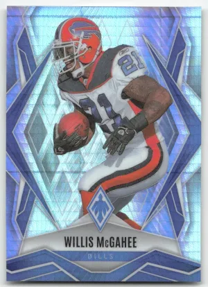 Willis McGahee 2025 Panini Phoenix Silver Hyper Prizm Buffalo Bills