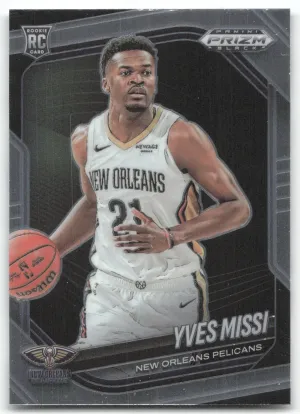 Yves Missi RC 2024-25 Panini Prizm Black Pelicans