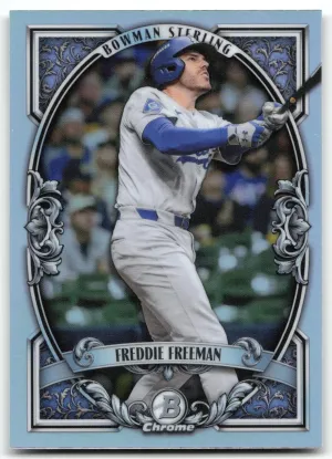 Freddie Freeman 2026 Bowman Bowman Sterling Los Angeles Dodgers