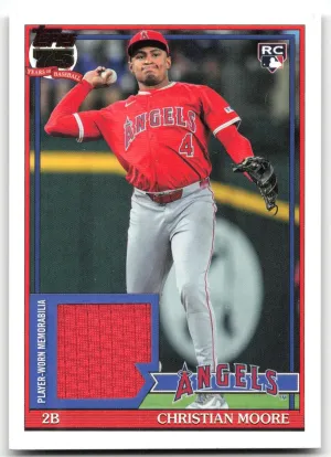 Christian Moore Rookie 2026 Topps 1991 Topps Baseball 35th Anniversary Relics